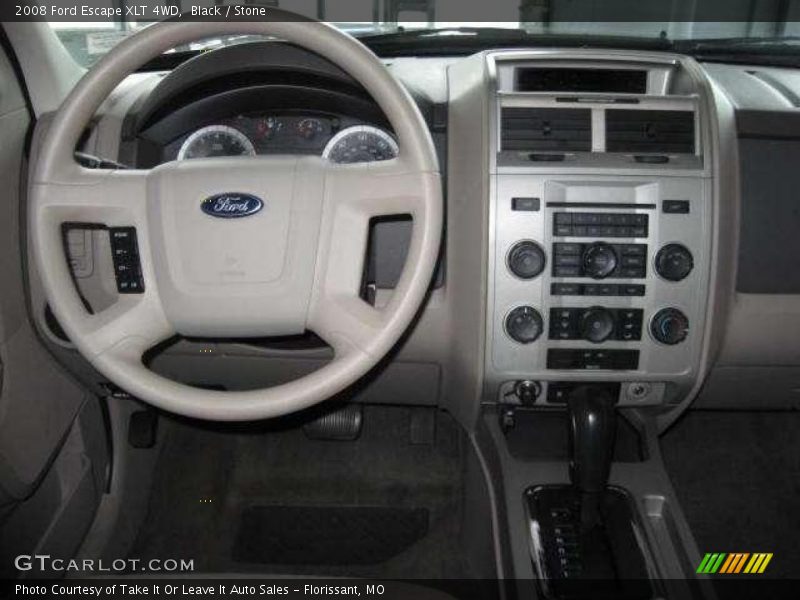 Black / Stone 2008 Ford Escape XLT 4WD