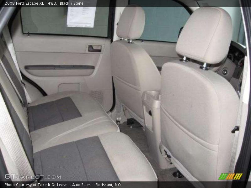 Black / Stone 2008 Ford Escape XLT 4WD