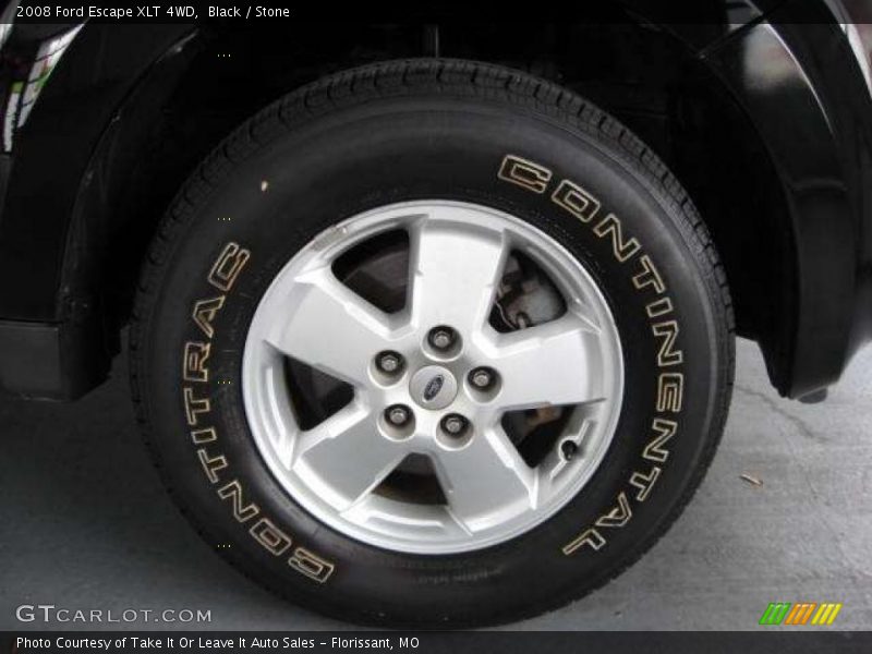 Black / Stone 2008 Ford Escape XLT 4WD