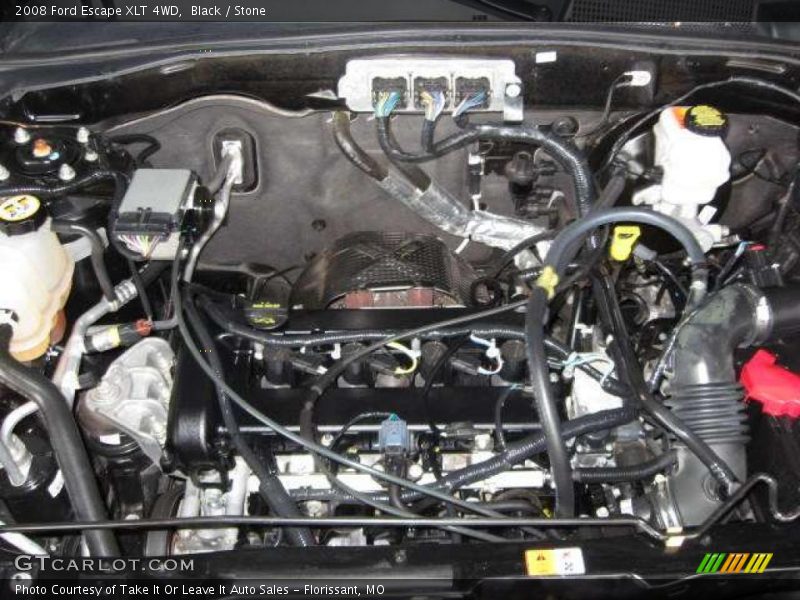 Black / Stone 2008 Ford Escape XLT 4WD