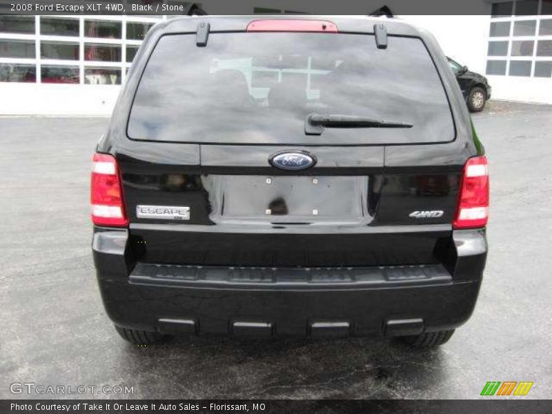 Black / Stone 2008 Ford Escape XLT 4WD