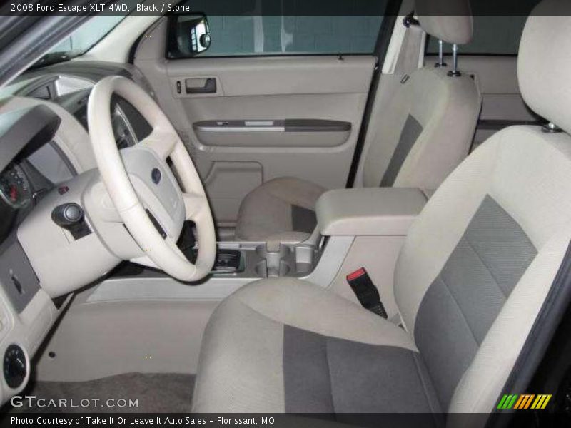 Black / Stone 2008 Ford Escape XLT 4WD