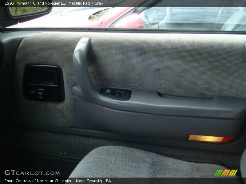 Metallic Red / Gray 1993 Plymouth Grand Voyager LE
