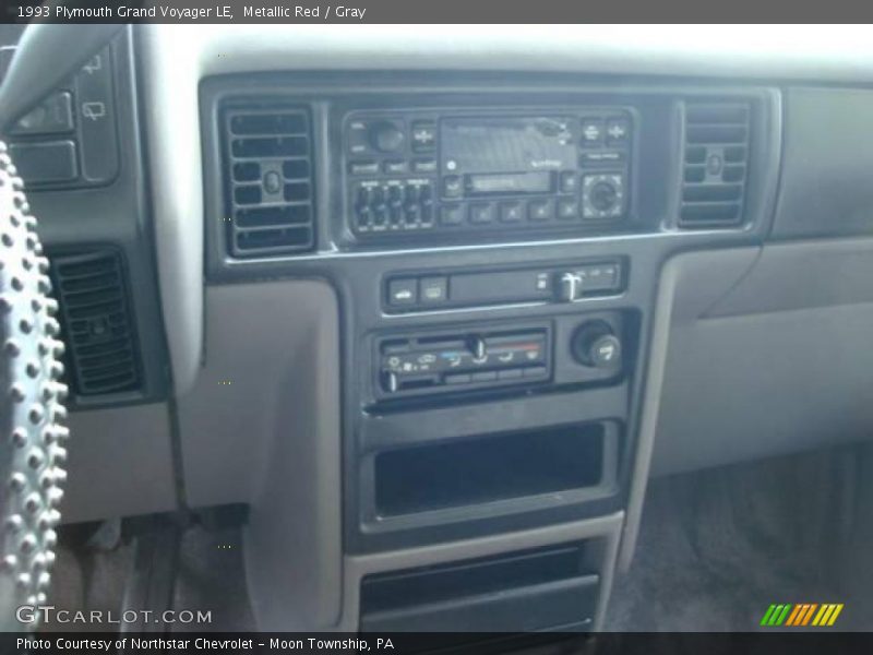 Metallic Red / Gray 1993 Plymouth Grand Voyager LE