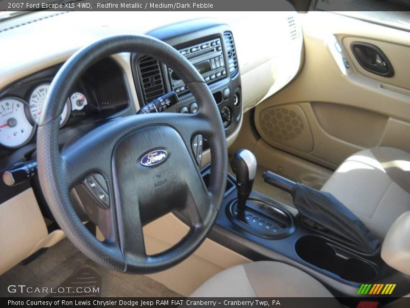 Redfire Metallic / Medium/Dark Pebble 2007 Ford Escape XLS 4WD