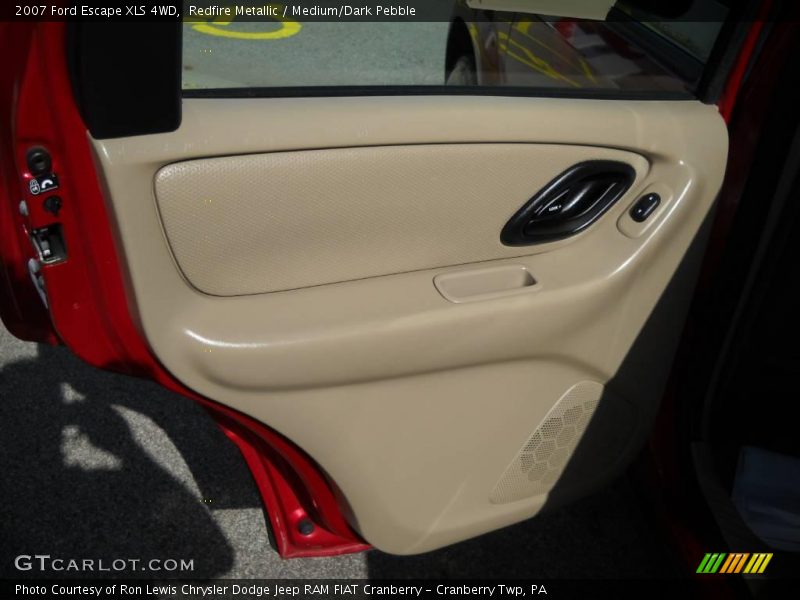 Redfire Metallic / Medium/Dark Pebble 2007 Ford Escape XLS 4WD