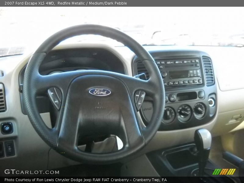 Redfire Metallic / Medium/Dark Pebble 2007 Ford Escape XLS 4WD