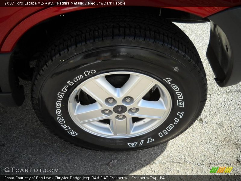 Redfire Metallic / Medium/Dark Pebble 2007 Ford Escape XLS 4WD