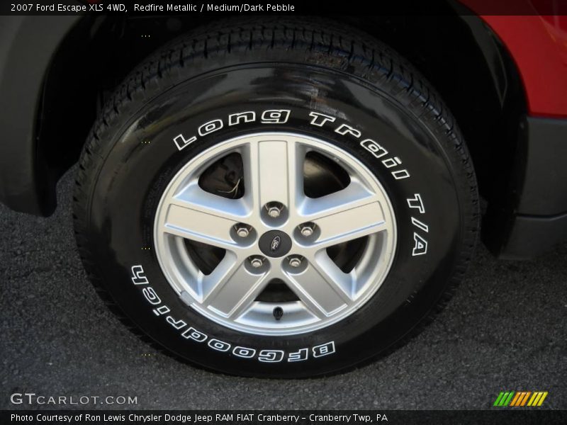 Redfire Metallic / Medium/Dark Pebble 2007 Ford Escape XLS 4WD