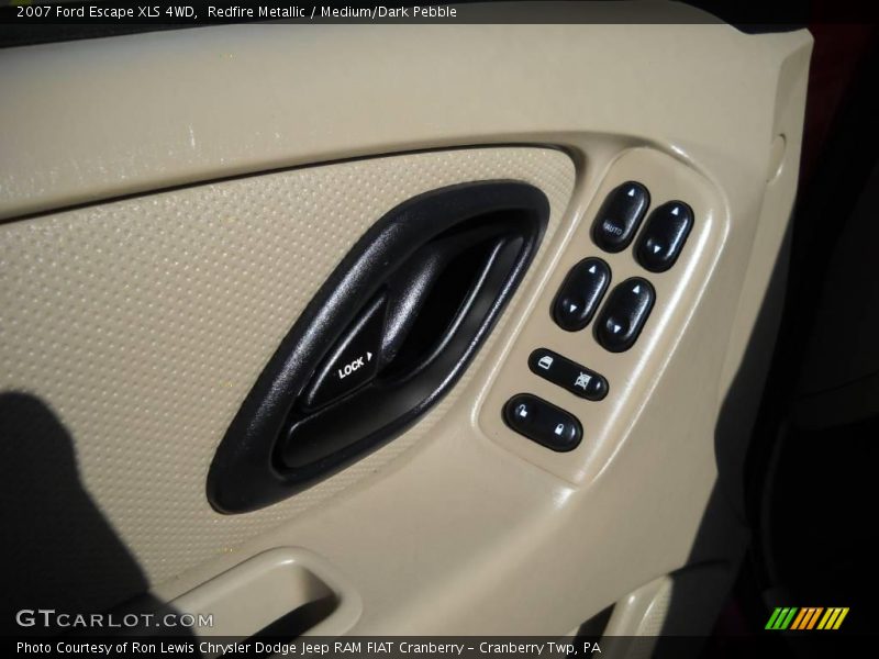 Redfire Metallic / Medium/Dark Pebble 2007 Ford Escape XLS 4WD