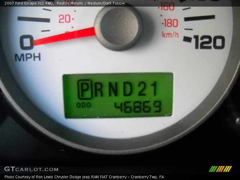 Redfire Metallic / Medium/Dark Pebble 2007 Ford Escape XLS 4WD