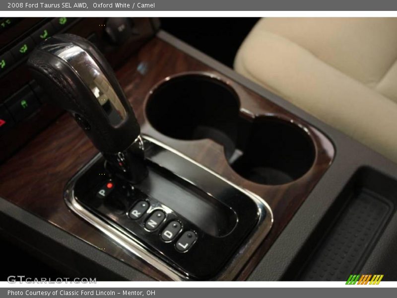 Oxford White / Camel 2008 Ford Taurus SEL AWD