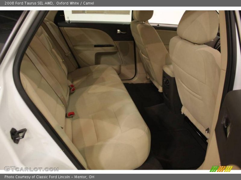 Oxford White / Camel 2008 Ford Taurus SEL AWD