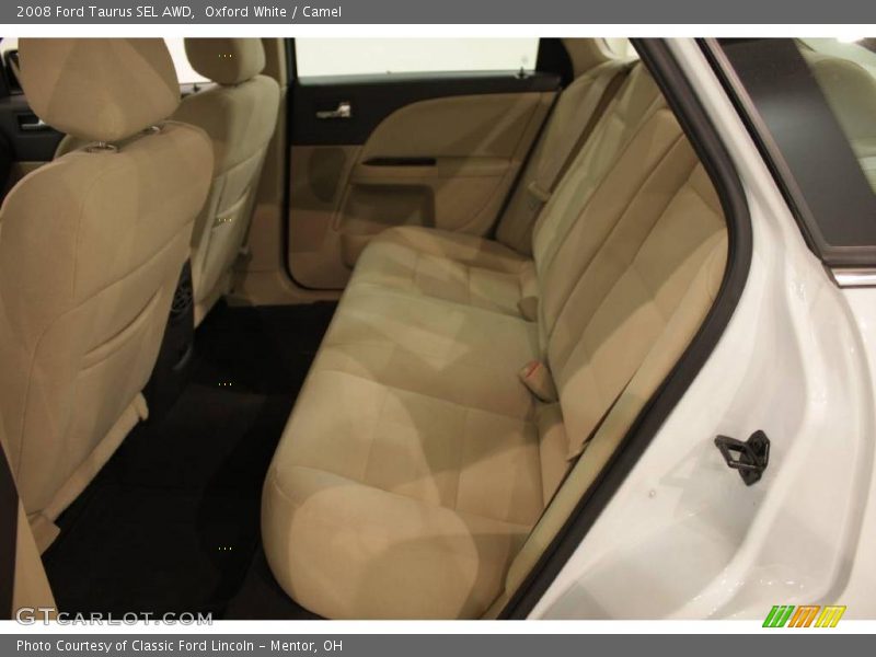 Oxford White / Camel 2008 Ford Taurus SEL AWD