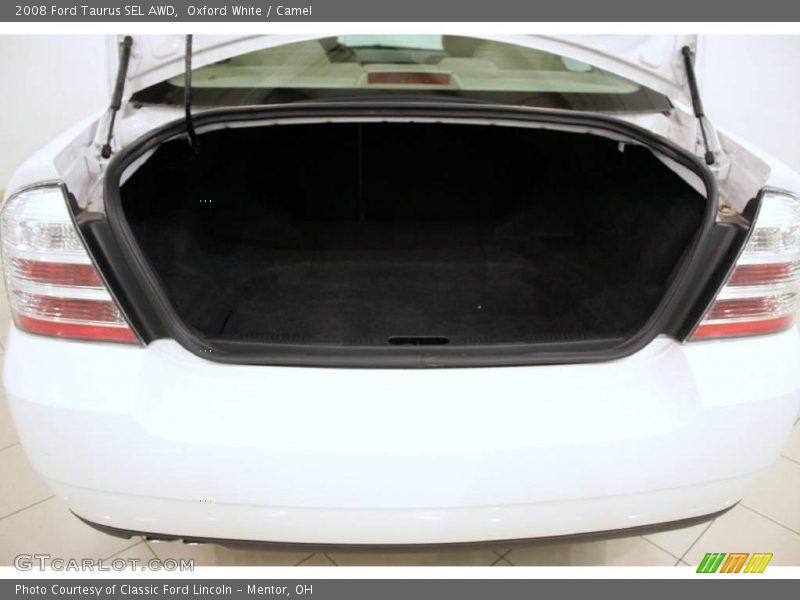 Oxford White / Camel 2008 Ford Taurus SEL AWD