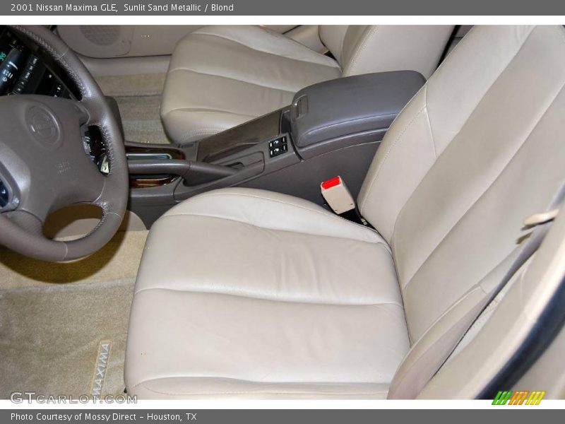 Sunlit Sand Metallic / Blond 2001 Nissan Maxima GLE