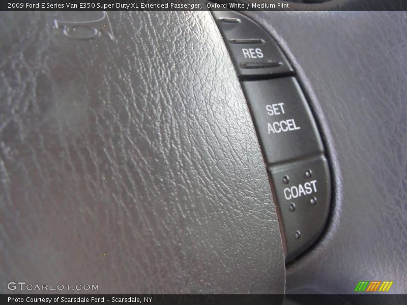 Oxford White / Medium Flint 2009 Ford E Series Van E350 Super Duty XL Extended Passenger