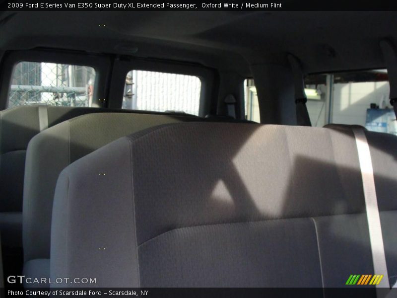 Oxford White / Medium Flint 2009 Ford E Series Van E350 Super Duty XL Extended Passenger