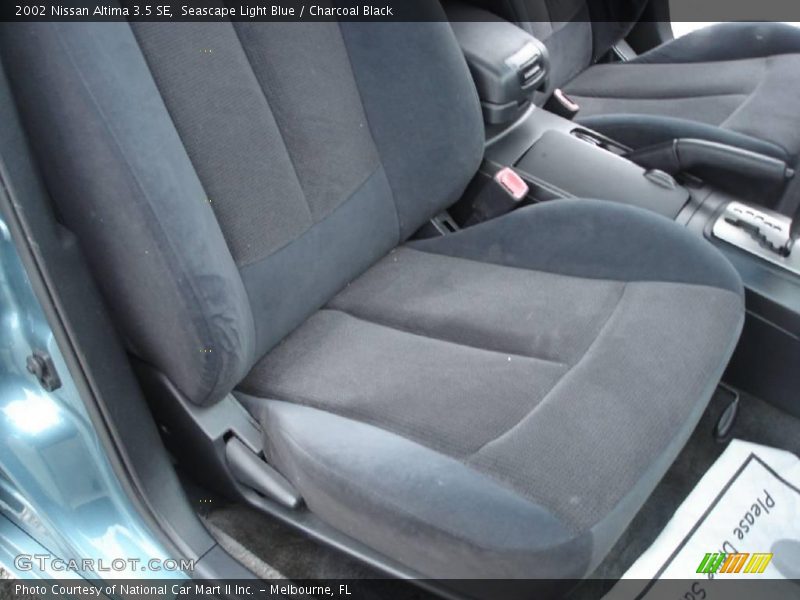 Seascape Light Blue / Charcoal Black 2002 Nissan Altima 3.5 SE