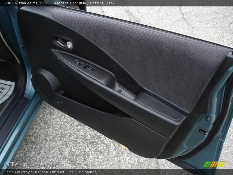 Seascape Light Blue / Charcoal Black 2002 Nissan Altima 3.5 SE