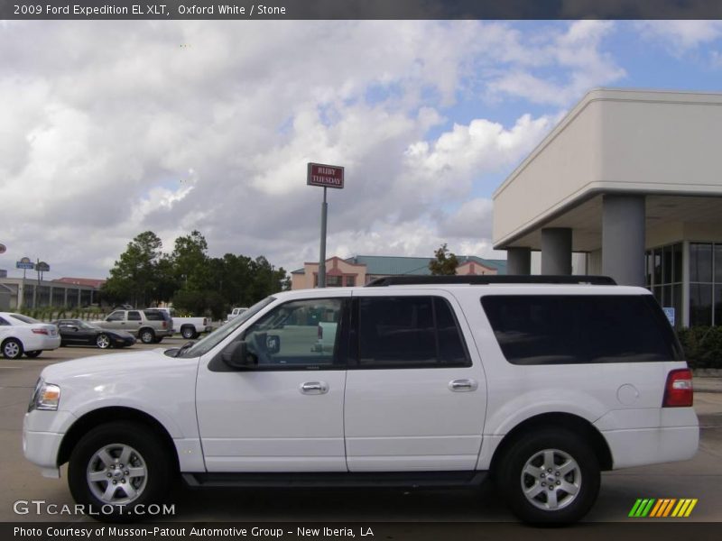 Oxford White / Stone 2009 Ford Expedition EL XLT