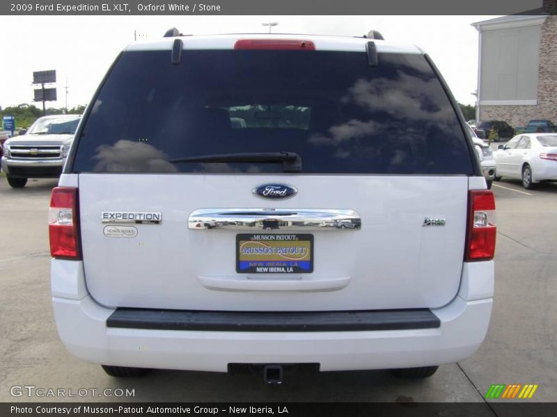 Oxford White / Stone 2009 Ford Expedition EL XLT