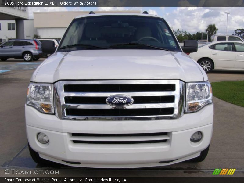 Oxford White / Stone 2009 Ford Expedition EL XLT