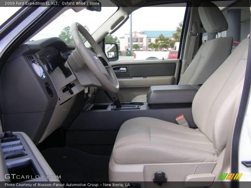 Oxford White / Stone 2009 Ford Expedition EL XLT
