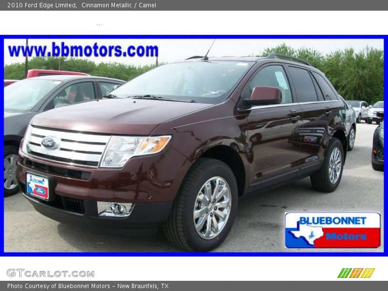 Cinnamon Metallic / Camel 2010 Ford Edge Limited