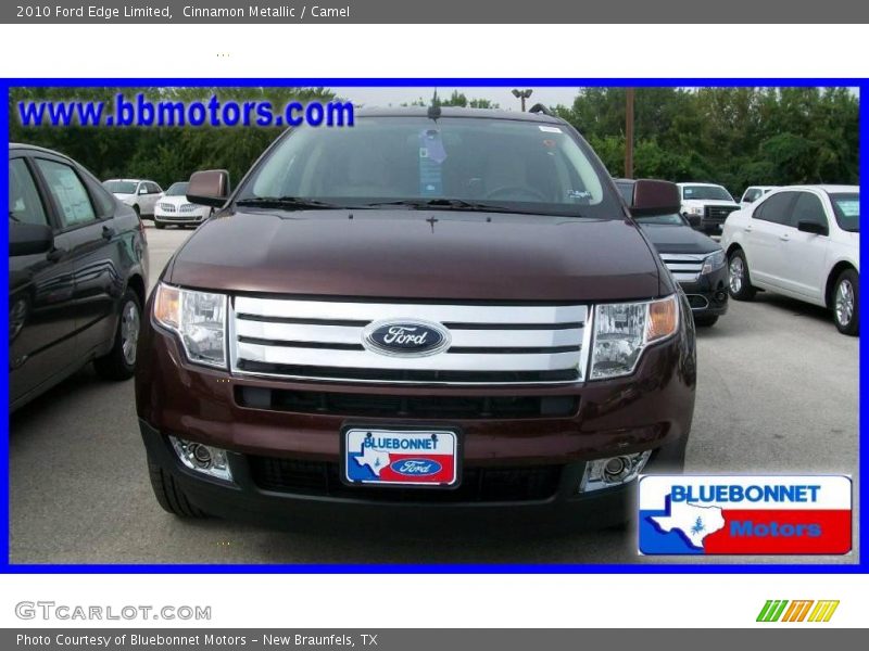Cinnamon Metallic / Camel 2010 Ford Edge Limited