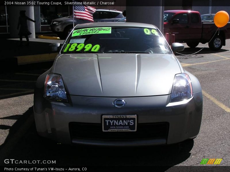 Silverstone Metallic / Charcoal 2004 Nissan 350Z Touring Coupe