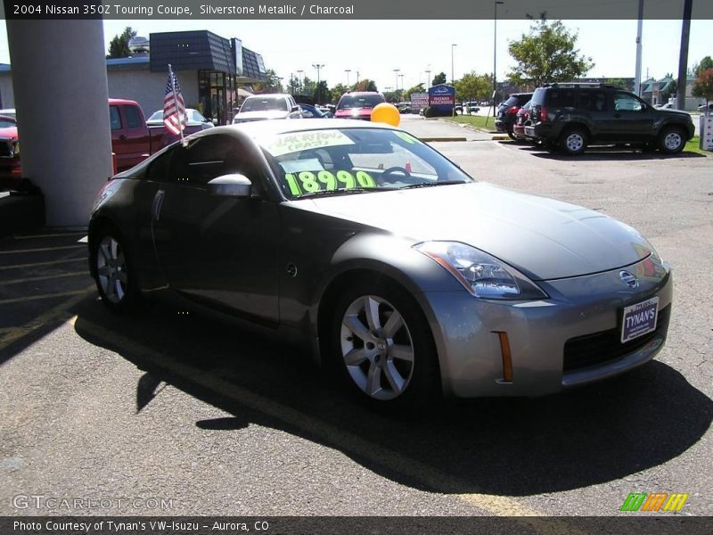 Silverstone Metallic / Charcoal 2004 Nissan 350Z Touring Coupe