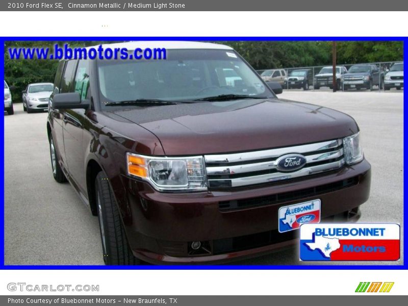Cinnamon Metallic / Medium Light Stone 2010 Ford Flex SE