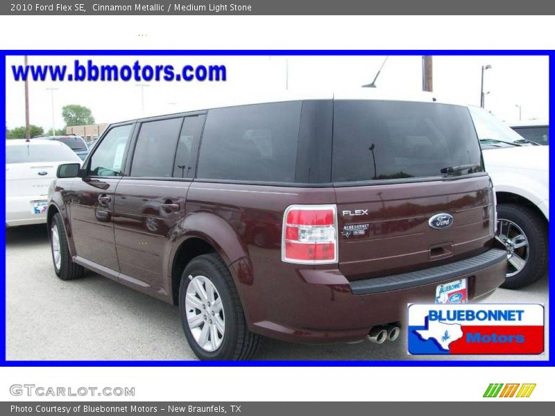Cinnamon Metallic / Medium Light Stone 2010 Ford Flex SE