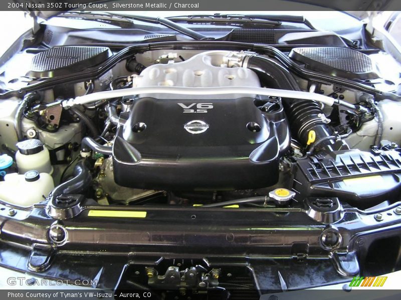 Silverstone Metallic / Charcoal 2004 Nissan 350Z Touring Coupe