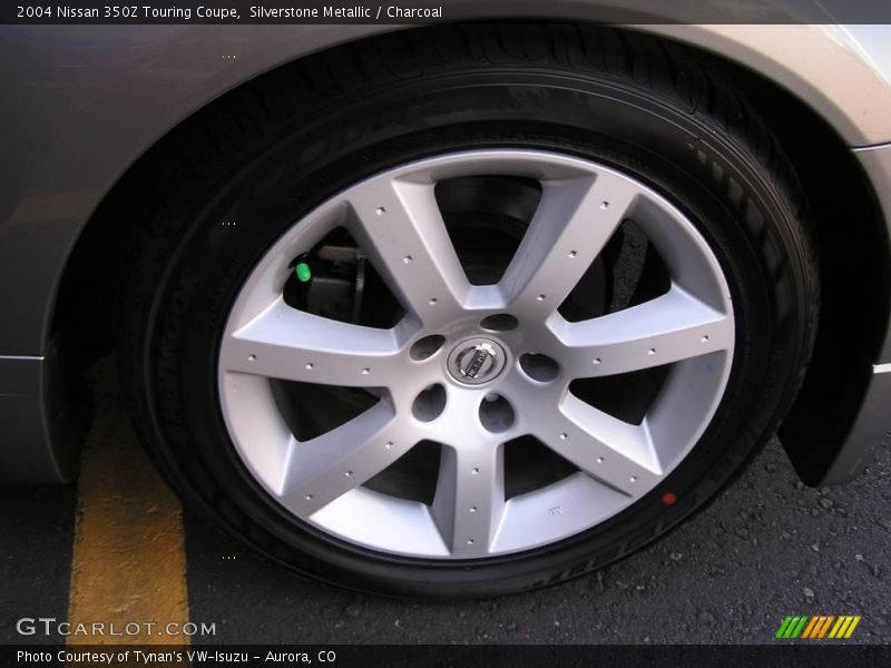 Silverstone Metallic / Charcoal 2004 Nissan 350Z Touring Coupe