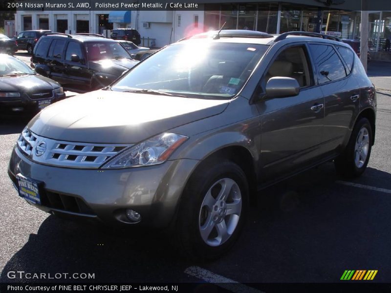 Polished Pewter Metallic / Cafe Latte 2004 Nissan Murano SL AWD