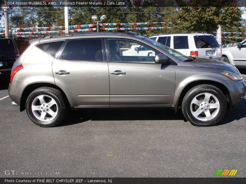 Polished Pewter Metallic / Cafe Latte 2004 Nissan Murano SL AWD