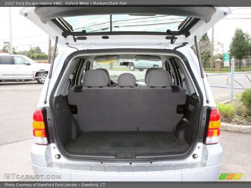 Oxford White / Medium/Dark Flint 2007 Ford Escape Hybrid 4WD