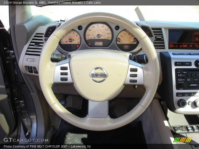Polished Pewter Metallic / Cafe Latte 2004 Nissan Murano SL AWD