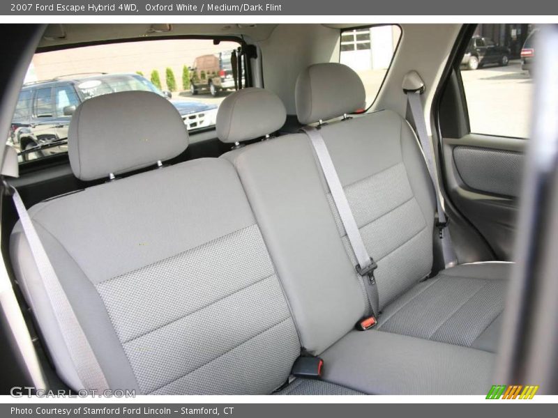 Oxford White / Medium/Dark Flint 2007 Ford Escape Hybrid 4WD