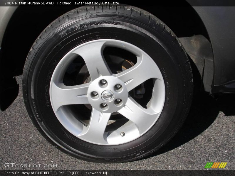 Polished Pewter Metallic / Cafe Latte 2004 Nissan Murano SL AWD