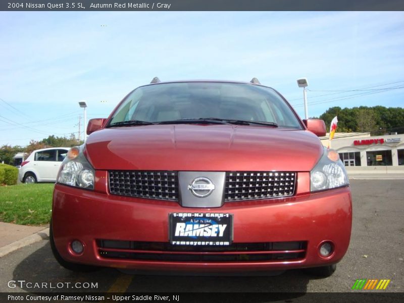 Autumn Red Metallic / Gray 2004 Nissan Quest 3.5 SL