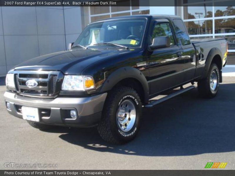 Black / Medium Dark Flint 2007 Ford Ranger FX4 SuperCab 4x4