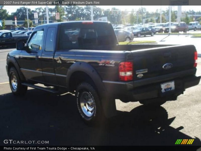 Black / Medium Dark Flint 2007 Ford Ranger FX4 SuperCab 4x4