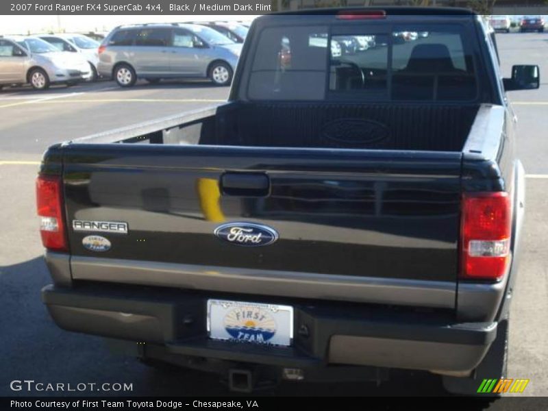 Black / Medium Dark Flint 2007 Ford Ranger FX4 SuperCab 4x4