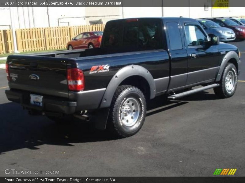 Black / Medium Dark Flint 2007 Ford Ranger FX4 SuperCab 4x4