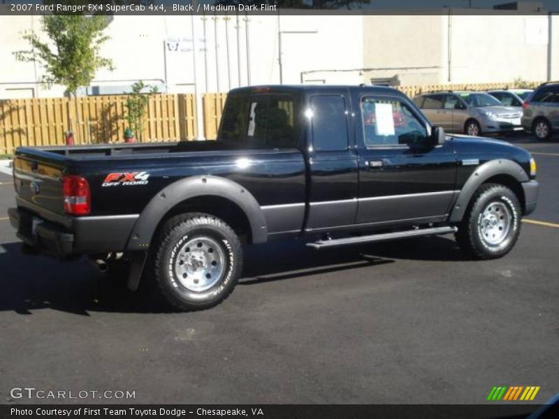 Black / Medium Dark Flint 2007 Ford Ranger FX4 SuperCab 4x4