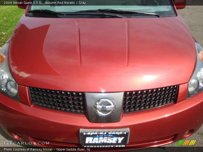 Autumn Red Metallic / Gray 2004 Nissan Quest 3.5 SL