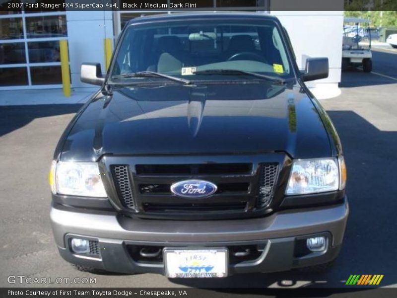 Black / Medium Dark Flint 2007 Ford Ranger FX4 SuperCab 4x4